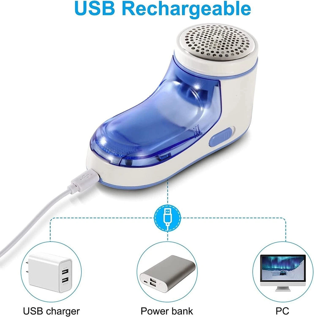 Levapelucchi elettrico ricaricabile portatile, pelucchi maglioni spazzola pelucchi