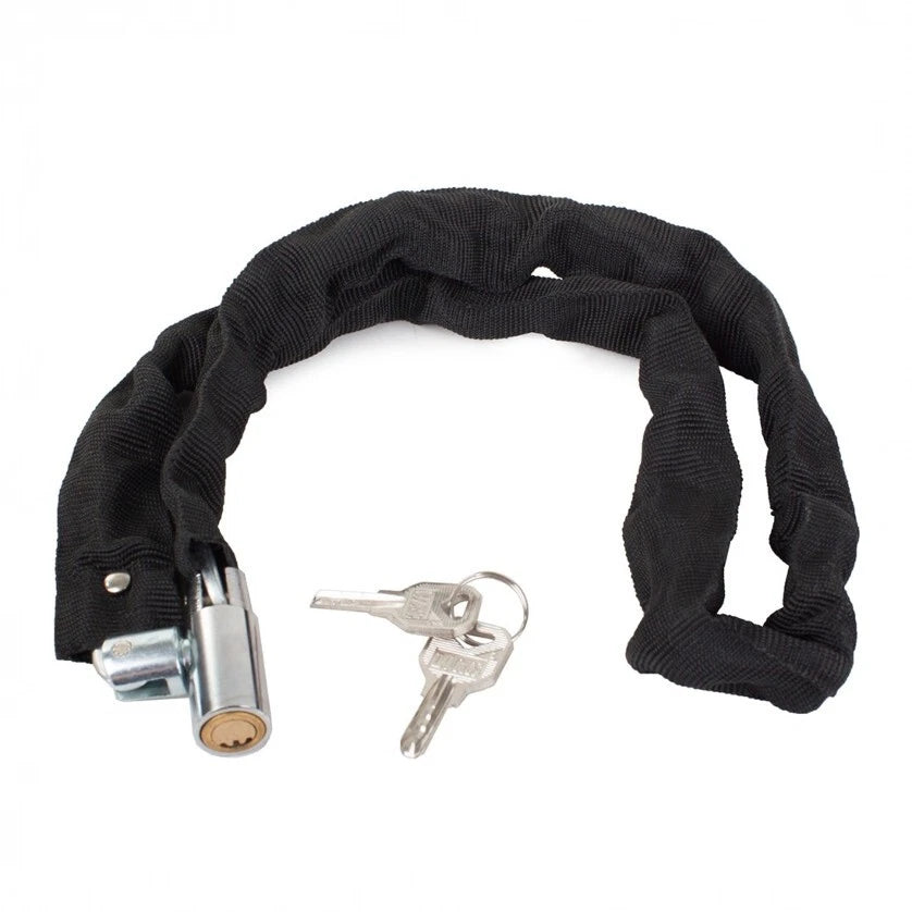 Catena Antifurto Bicicletta in Acciaio Inossidabile con Lucchetto in Ottone, 80 o 100 cm