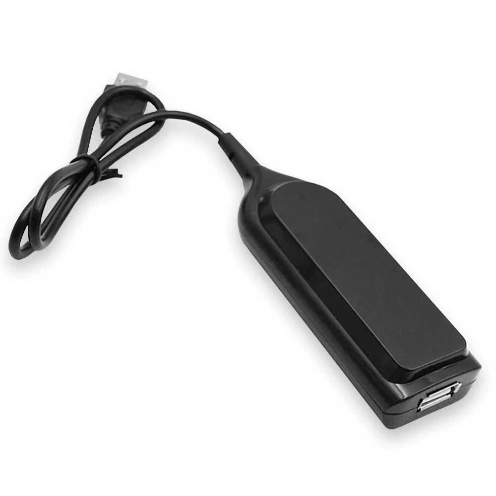 Hub USB 2.0 Passivo 4 Porte, Cavo 40cm, 480Mbps, Plug & Play, per PC Notebook e Viaggio