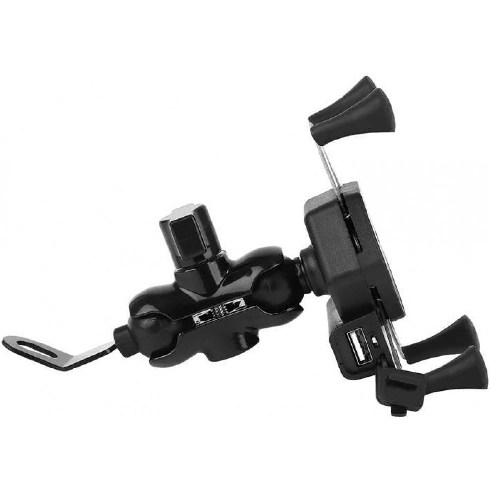 Porta Cellulare Universale per Moto e Scooter con Ricarica USB, Supporto Smartphone e GPS