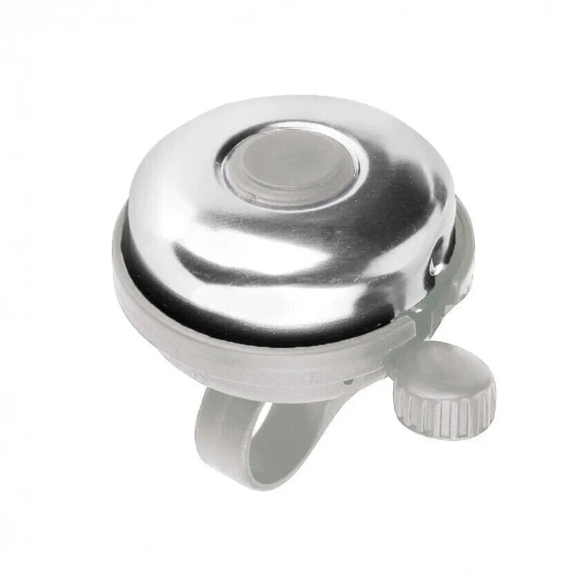 Campanello Bici in Alluminio, Universale Manubrio 23mm, Grilletto a Molla, 20g, 7 Colori