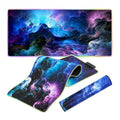 Tappetino mouse gaming led illuminato rgb 800x300 mm pc mous pad apple mac