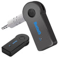 Ricevitore Bluetooth 3.0 AUX Jack 3,5mm, A2DP, Portata 10m, Batteria Integrata, per Stereo HiFi Auto