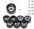 Lente di collimazione con supporto 22mm per chip led da 1w 2w 3w 5w