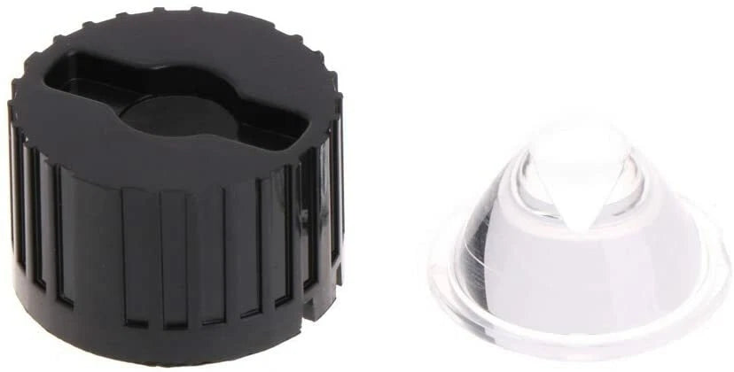 Lente di collimazione con supporto 22mm per chip led da 1w 2w 3w 5w