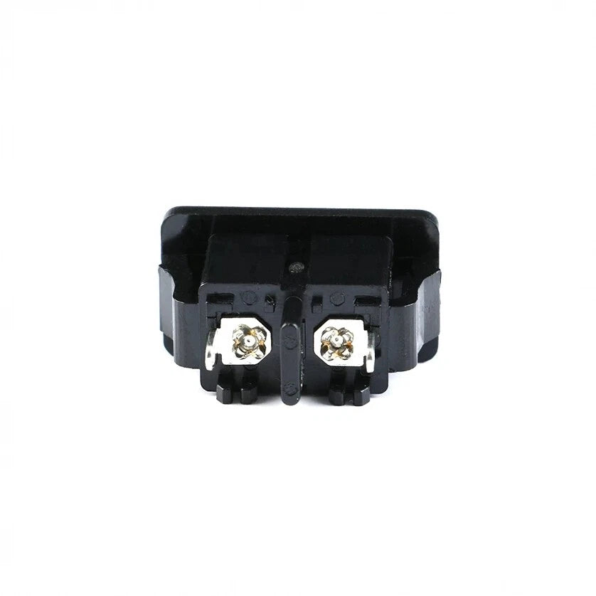 Connettore iec-320-c8 maschio presa alimentazione montaggio pannello