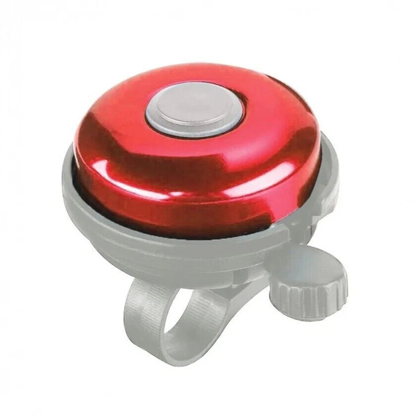 Campanello Bici in Alluminio, Universale Manubrio 23mm, Grilletto a Molla, 20g, 7 Colori
