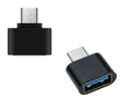 Adattatore OTG USB Type-C Maschio a USB 3.0-A Femmina, SuperSpeed 5 Gbps, per Samsung Huawei Android, Nero o Bianco