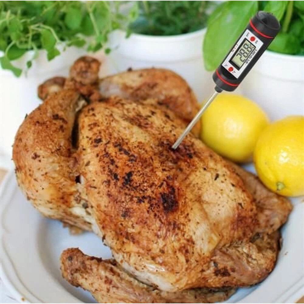 Termometro digitale professionale da cucina per alimenti, bbq, acquario + sonda