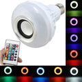 lampada altoparlante cassa speaker Led E27 10W RGB Multicolore Con Telecomando