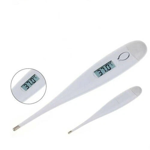 Termometro Digitale LCD ±0,1°C, 32-42°C, Segnale Beep, Memoria, Auto-off, per Bambini e Adulti