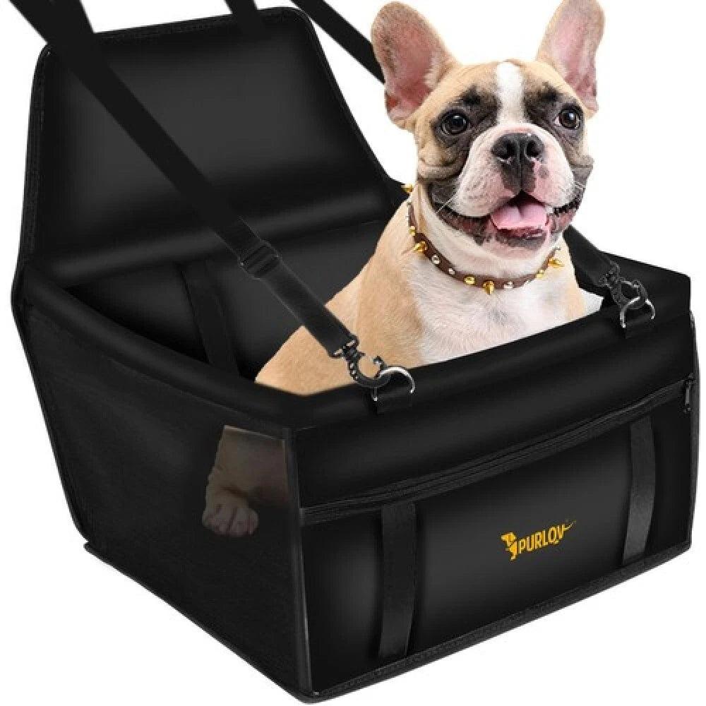 Trasportino Borsa per Cane e Gatto max 8kg, 30x25x50cm, Ventilato, Maniglia e Tracolla, Fondo Rigido