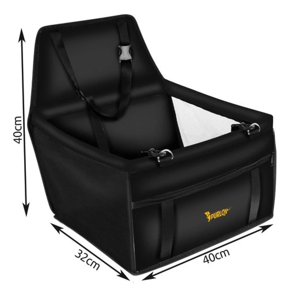 Trasportino Borsa per Cane e Gatto max 8kg, 30x25x50cm, Ventilato, Maniglia e Tracolla, Fondo Rigido