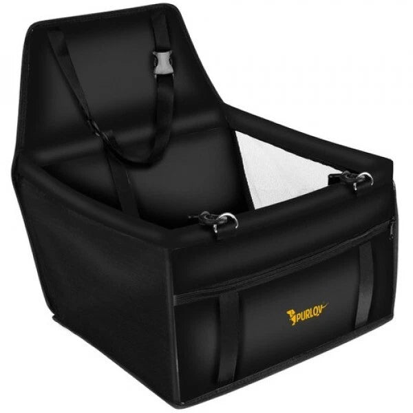 Trasportino Borsa per Cane e Gatto max 8kg, 30x25x50cm, Ventilato, Maniglia e Tracolla, Fondo Rigido