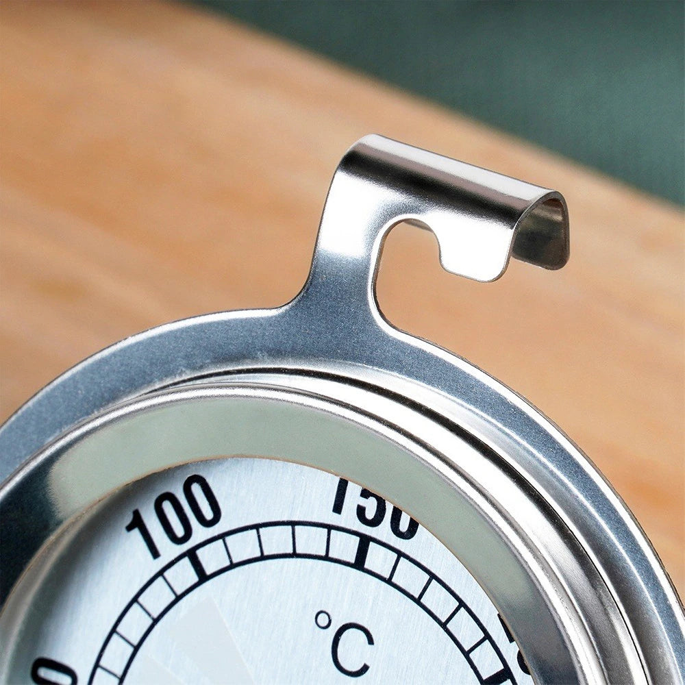 Termometro indicatore per forno in acciaio inox da 0°- 300° acciaio