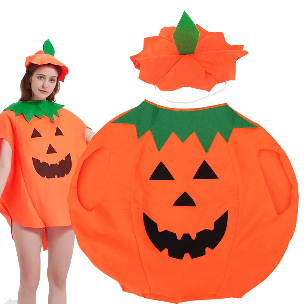 Costume da Zucca Halloween | Taglia Unica | Unisex