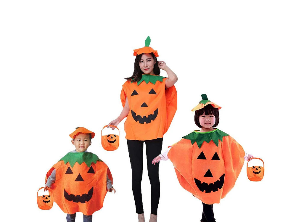 Costume da Zucca Halloween | Taglia Unica | Unisex